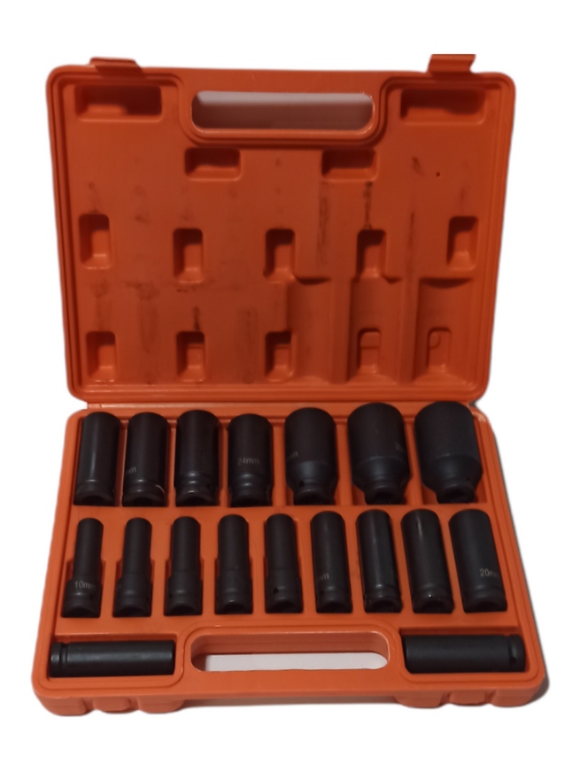 Σετ 18 μακριά μαύρα καρυδάκια  10-32 mm
