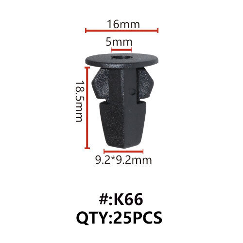 Maestro K66 ΚΛΙΠΣ ΠΛΑΣΤΙΚΑ ΠΑΞΙΜΑΔΙΑ ΓΙΑ ΒΙΔΕΣ