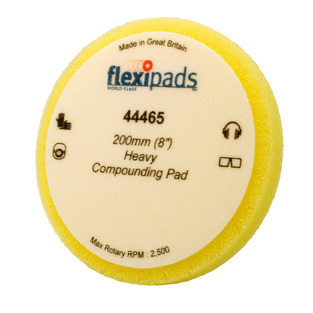 FLEXIPADS 44465 ΣΦΟΥΓΓΑΡΙ ΓΥΑΛΙΣΜΑΤΟΣ HOOKIT, 200MM Χ 30MM (ΚΙΤΡΙΝΟ)
