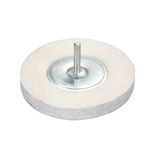 16206-100 ΔΙΣΚΟΣ ΓΥΑΛΙΣΜΑΤΟΣ ΑΠΟ ΠΕΠΙΕΣΜΕΝΟ ΜΑΛΛΙ "FELT" ΜΕ ΑΞΟΝΑ ΔΡΑΠΑΝΟΥ 6MM (Φ100MM X 10MM)