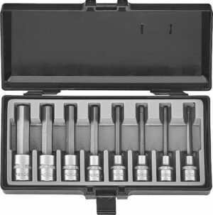 Συλλογη καρυδάκια ALLEN 1/2″ μακριά σετ 8τμχ. Force 4092