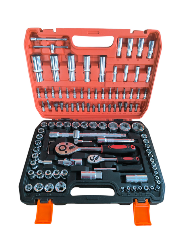 Σετ εργαλείων 108 τεμαχίων CR-V (1/4"&1/2")