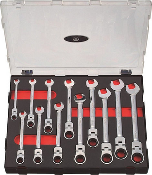 Force Σετ Γερμανοπολύγωνα με Mέγεθος από 8mm έως 19mm 12τμχ