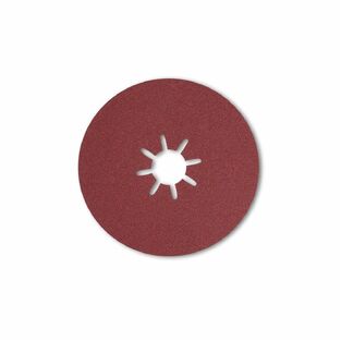 STARCKE 541W_125_40 ΔΙΣΚΟΣ ΦΙΜΠΕΡ AL/OX, Φ125MM, 8 ΧΑΡΑΞΕΙΣ, ΚΑΦΕ P40