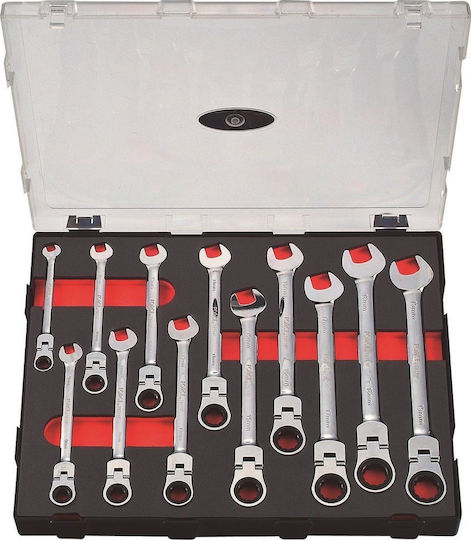 Force Σετ Γερμανοπολύγωνα με Mέγεθος από 8mm έως 19mm 12τμχ