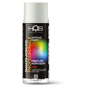 HQS 400HQS9002 SPRAY RAL 9002 , ΓΚΡΙ-ΛΕΥΚΟ 400ML