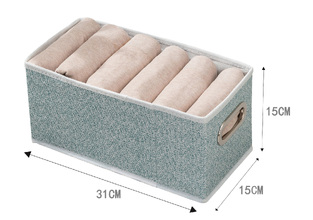 Tpster Υφασμάτινο Κουτί Αποθήκευσης Ρούχων 15x31x15cm