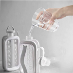 Παγοθήκη Ice Ball Maker 2 σε 1 φορητό μπουκάλι διαφανές