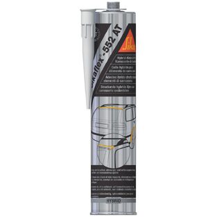 SIKA 182104 SIKAFLEX®-552 AT, ΥΒΡΙΔΙΟ ΠΟΛΥΟΥΡΕΘΑΝΗΣ, 300ML (ΜΑΥΡΟ)