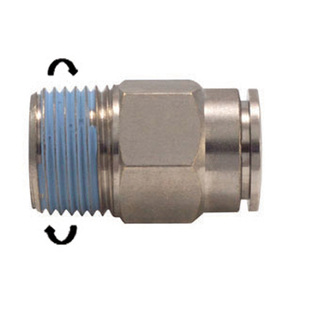 ART 520 - 1/4 D6 ΤΑΧΥΣΥΝΔΕΣΜΟΣ ΕΥΘΥΣ, ΑΡΣΕΝΙΚΟ ΣΠΕΙΡΩΜΑ Φ6MM