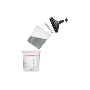 SATA 1195868 ΔΟΧΕΙΟ ΠΟΛΛΑΠΛΩΝ ΧΡΗΣΕΩΝ SATA LCS 0.85 L / 125 μm (ΚΟΥΤΙ 50ΤΕΜ QL)