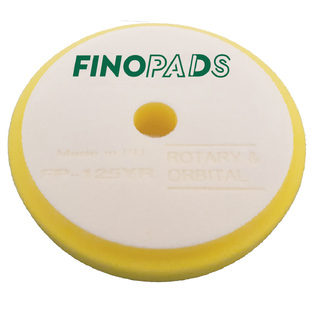 FinoPads FP-150YR ΣΦΟΥΓΓΑΡΙ ΓΥΑΛΙΣΜΑΤΟΣ "PRO" ΜΕΣΑΙΟ 150/180mm, ΠΑΧΟΣ 30mm (ΚΙΤΡΙΝΟ)