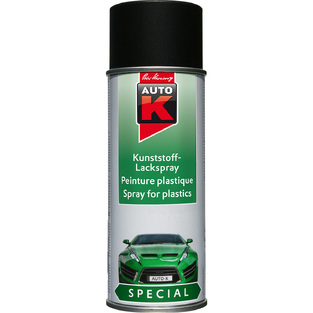 Kwasny Group AutoK 233097 SPRAY ΒΑΦΗΣ ΠΛΑΣΤΙΚΩΝ ΕΠΙΦΑΝΕΙΩΝ , ΜΑΥΡΟ - 400ML