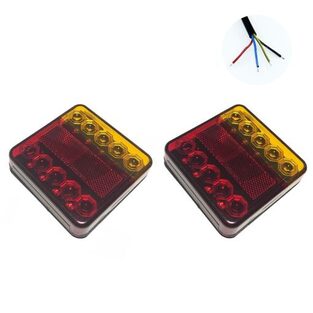 Πίσω Φανάρια Φορτηγού 12V – 24V 10SMD Σετ 2τμχ SY-HWD0088E