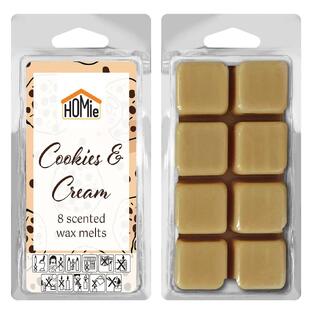 Αρωματικό wax melt cookies & cream σετ=8 κύβοι 80gr