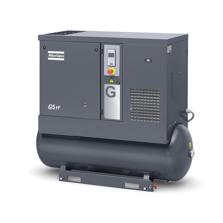 ATLAS COPCO 8152103671 ΚΟΧΛΙΟΦΟΡΟΣ ME ΔΟΧΕΙΟ 270LT & ΞΗΡΑΝΤΗ - 7.5HP 5.5KW/10BAR,G5FF 10 400/50 TM270 CE (G2-7)