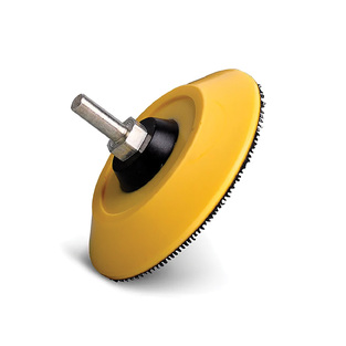 FP-22230 ΠΛΑΚΑ ΤΡΙΒΗΣ HOOKIT,ΜΕΣΑΙΑ 11.5MM,ΘΗΛ-M6, 75MM, ΜΕ ΑΝΤΑΠΤΟΡΑ ΔΡΑΠΑΝΟΥ Φ6 (ΚΙΤΡΙΝΗ)