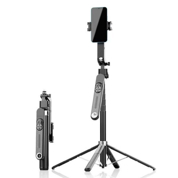 Selfie stick με Gimbal και ΑΙ Παρακολούθηση προσώπου με τρίποδο και περιστροφή 360° HYH-164