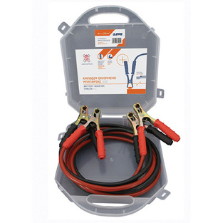 81003 ΖΕΥΓΟΣ ΚΑΛΩΔΙΩΝ ΕΚΚΙΝΗΣΗΣ ΣΕ ΒΑΛΙΤΣΑΚΙ, 3MT X 16MM