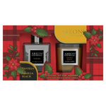  Σετ Δώρου Αρωματικό Χώρου Με Sticks Vanilla &  Αρωματικό Κερί Vanilla Black