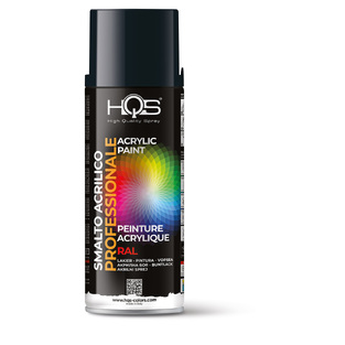 HQS 400HQS7021 SPRAY RAL 7021 , ΓΚΡΙ-ΜΑΥΡΟ - 400 ML