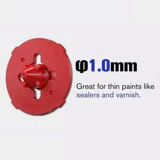 NSJH-17.10 ΣΕΤ ΜΠΕΚ ΓΙΑ ΗΛΕΚΤΡΙΚΟ ΠΙΣΤΟΛΙ ΒΑΦΗΣ JH-17-650, 1.0MM (ΚΟΚΚΙΝΟ)