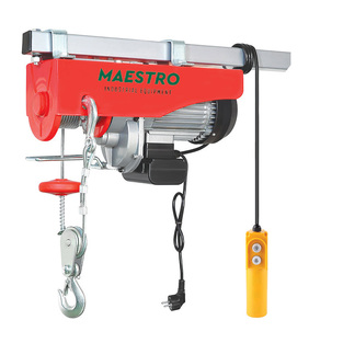 DHS-200/400M ΗΛΕΚΤΡΙΚΟ ΓΕΡΑΝΑΚΙ ΑΝΥΨΩΣΗΣ 200KG / 400KG (ΜΟΝΟ / ΔΙΠΛΟ ΣΥΡΜΑ), 950W