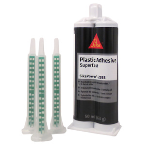 SIKA 761322 SIKAPOWER 2955 ΚΟΛΛΑ ΠΛΑΣΤΙΚΩΝ,50ML (ΜΕ 3 ΜΥΤΕΣ), 1,5 ΜΙΝ