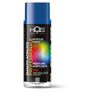 HQS 400HQS5017 SPRAY RAL 5017 , ΜΠΛΕ ΚΥΚΛΟΦΟΡΙΑΣ - 400ML