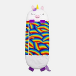 Μαξιλάρι-υπνόσακος Happy Nappers 135x50cm DX-16 σε 2 χρώματα “Pink Unicorn/White Unicorn” Λευκό