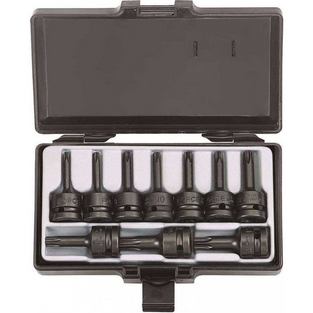 Σετ 10 τμχ. καρυδάκια  αερος 1/2' ALLEN TORX  Force 41013.