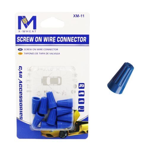 Βιδωτά Καλύμματα Καλωδίων – Caps Σετ 10τμχ XM-W14610-3-1 Μπλε