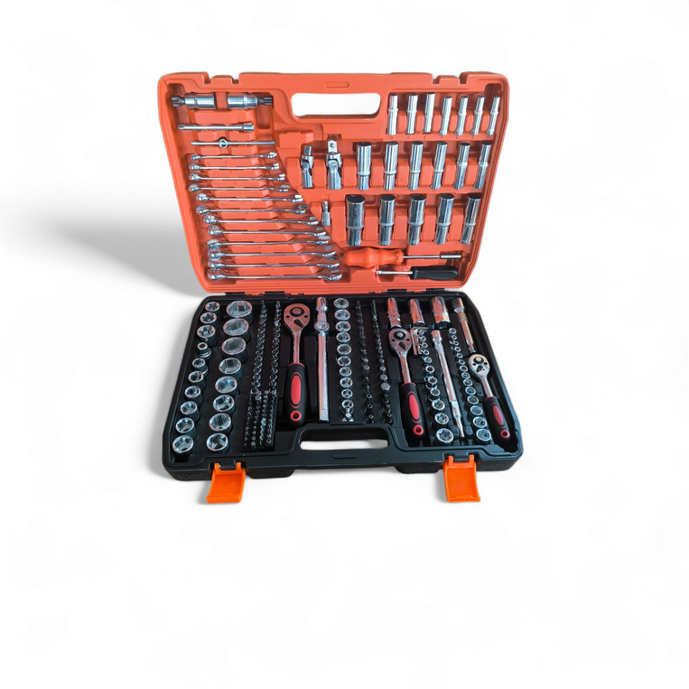 Σετ εργαλείων με 216 τμχ CR-V (1/4",3/8"&1/2")