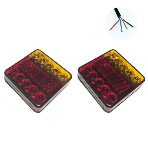 Πίσω Φανάρια Φορτηγού 12V – 24V 10SMD Σετ 2τμχ SY-HWD0088E