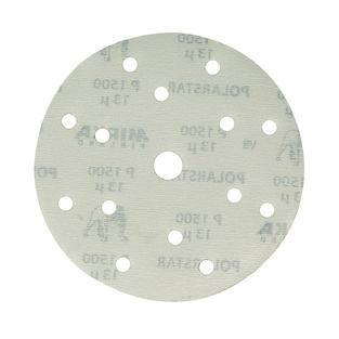 MIRKA FA61105081 POLAR STAR, ΓΥΑΛΟΧΑΡΤΟ ΦΙΛΜ -  15ΤΡΥΠΟ HOOKIT 150MM, P800