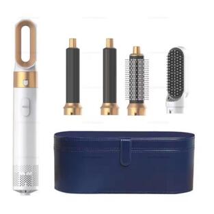  Hot Air Styler Ηλεκτρική Βούρτσα 5 σε 1 Άσπρη με Αέρα για Ίσιωμα & Μπούκλες σε  βαλιτσάκι