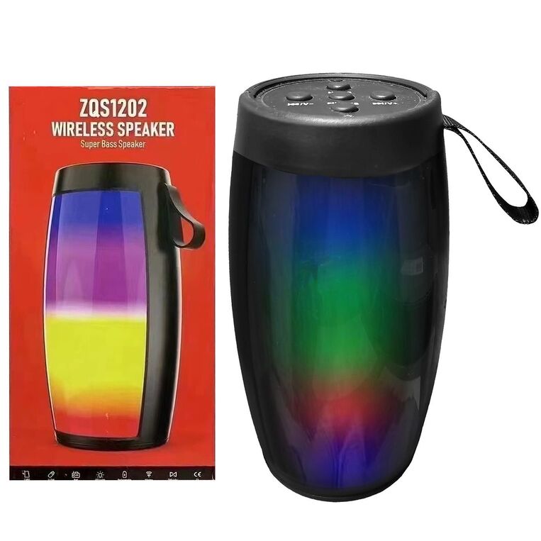Ηχείο Bluetooth με Τζαμάκι φως 15x7cm
