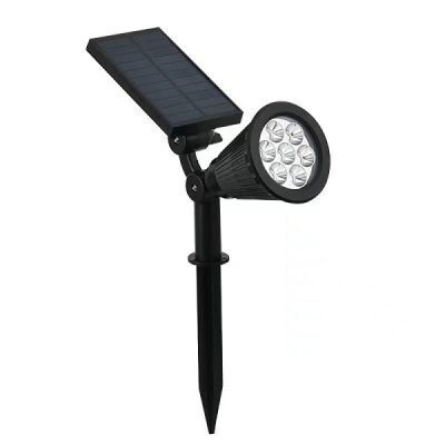 Προβολέας Καρφωτό Ηλιακό Φωτιστικό 7 LED 3W IP65 DY-35 RGB