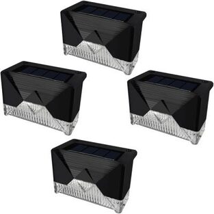 Σετ 4 ηλιακών φώτων για σκάλες και βεράντα YY-6002