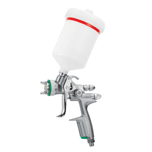 157982 SATAjet 1000 B HVLP - ΠΙΣΤΟΛΙ ΒΑΦΗΣ ΑΝΩ ΔΟΧΕΙΟ, ΚΟΚΚΑΛΙΝΟ ΚΑΔΟ 600ML & ΑΝΤ. (ΜΠΕΚ 1.9)