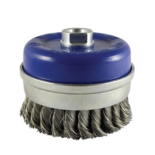 34728-125 ΣΥΡΜΑΤΟΒΟΥΡΤΣΑ ΚΑΜΠΑΝΑ ΕΥΘΕΙΑ, ΜΕ ΣΤΡΙΦΤΗ ΙΝΑ (ΚΟΤΣΙΔΑ) ΣΠΕΙΡΩΜΑ M14, ΜΠΛΕ (Φ125MM)