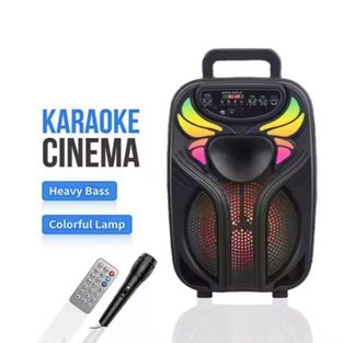 Φορητό Ηχείο 8” Super Bass με μικρόφωνο GY-802