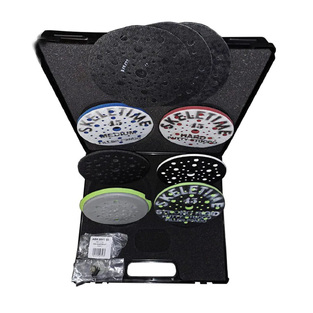 ABXX.0148.06 ΚΙΤ ΠΟΛΥΜΟΡΦΙΚΗΣ ΠΛΑΚΑΣ ΤΡΙΒΗΣ 148MM, 8MM ΓΙΑ ΗΛΕΚΤΡΙΚΑ ΕΡΓΑΛΕΙΑ