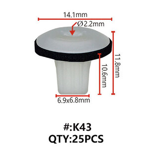 Maestro K43 ΚΛΙΠΣ ΠΛΑΣΤΙΚΑ ΠΑΞΙΜΑΔΙΑ ΓΙΑ ΒΙΔΕΣ