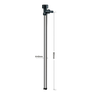 Maestro T40960/B ΣΩΛΗΝΑ ΑΠΟΡΡΟΦΗΣΗΣ & ΜΕΤΑΓΓΙΣΗΣ ΓΙΑ ΑΝΤΛΙΑ D70,D96,D99 "ΤΥΠΟΣ B" (STEEL, Φ40, L96CM)