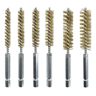 Maestro TBS-06SS ΣΕΤ 6 ΤΕΜΑΧΙΩΝ ΒΟΥΡΣΤΕΣ ΚΑΘΑΡΙΣΜΟΥ INOX
