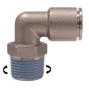 ART 521 - 1/4 D6 ΤΑΧΥΣΥΝΔΕΣΜΟΣ ΓΩΝΙΑΚΟΣ, ΑΡΣΕΝΙΚΟ ΣΠΕΙΡΩΜΑ, Φ6MM