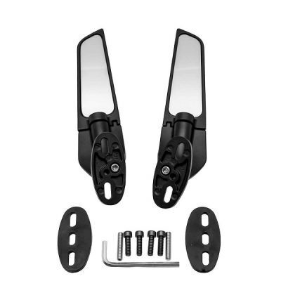 Σετ μεταλικοί περιστρεφόμενοι καθρέφτες οπισθοπορείας μοτοσικλέτας JN-2853-105