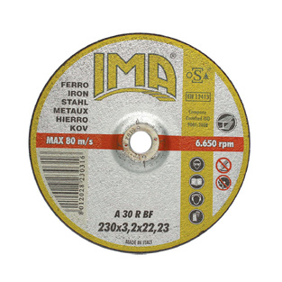 IMA 1803222F3DT ΔΙΣΚΟΣ ΚΟΠΗΣ ΣΙΔΗΡΟΥ (180 Χ 3,2 Χ 22)