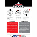 Αντιολισθητικό Πανί - Χιονοκουβέρτα Ελαστικών Snocks "Large" 2 Τεμάχια